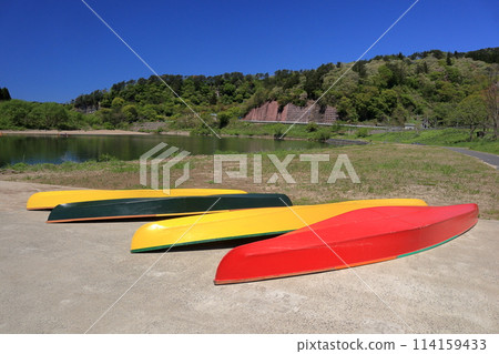 Yoneshiro River Canoe Departure Point Yoneshiro River Canoe Departure Point 114159433