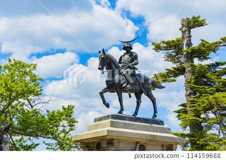 青葉城遺址和伊達政宗騎馬像 114159688
