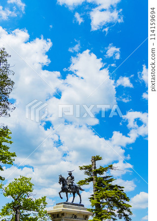 青葉城遺址和伊達政宗騎馬像 114159694