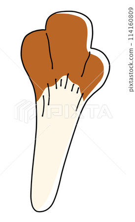 Loose and simple Maitake mushrooms, solid color Loose and simple Maitake mushrooms, solid color 114160809