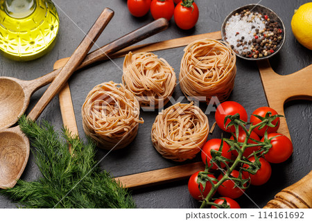 Cooking scene Cooking scene 114161692