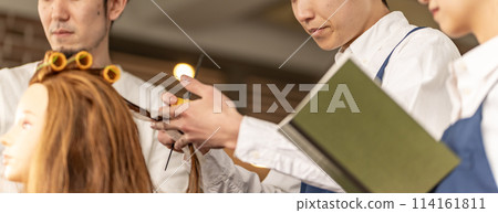 美髮沙龍模特兒 美髮沙龍模特兒 114161811