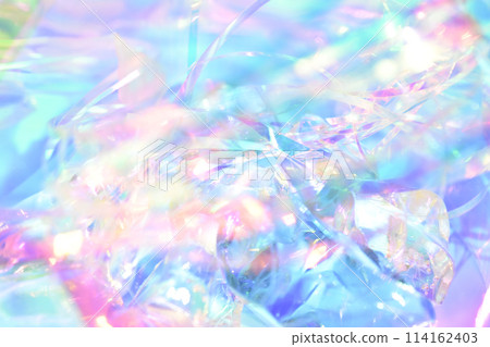 閃光背景紋理極光玻璃紙彩虹水晶光譜漸變 114162403