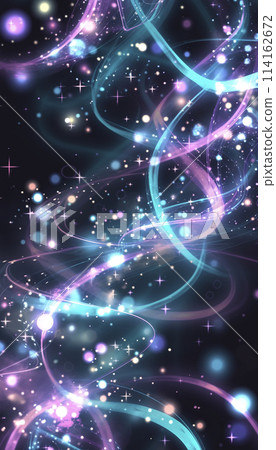 抽象背景與舞動光 AI 影像 114162672