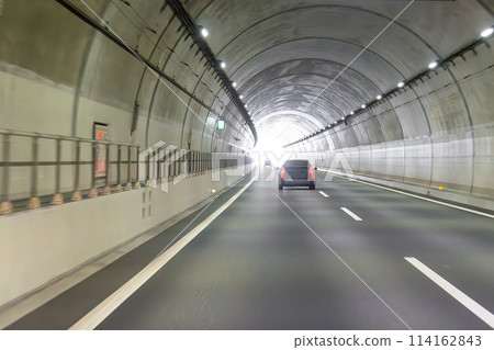 Highway tunnel exit 114162843
