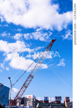 建設中的巨型起重機 建設中的巨型起重機 114163264
