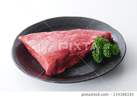 Wagyu beef thigh block Wagyu beef thigh block 114166193