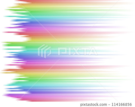 Pastel rainbow stripes gradient with squares mosaic pattern, white background, vector graphic wallpaper or leaflet Pastel rainbow stripes gradient with squares mosaic pattern, white background, vector graphic wallpaper or leaflet 114166856