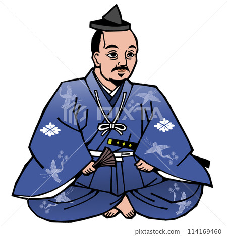 Sengoku warlord Takeda Harunobu (Shingen) 114169460
