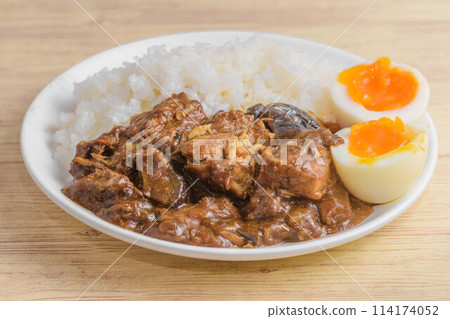 鯖魚罐頭咖哩飯 114174052