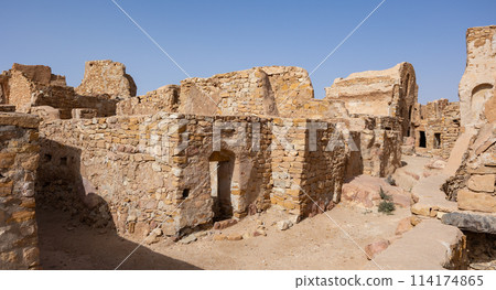 Old Berber settlement Ksar Beni Barka in Tunisia 114174865