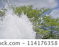 Scenery with fountain 114176358