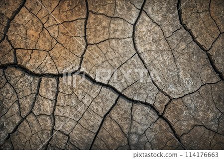 褐色樹幹裂紋紋理背景 114176663