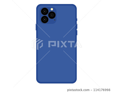 Smartphone back illustration 3 114176998