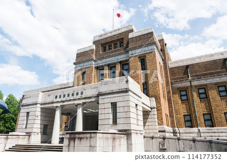 國立科學博物館外景,晴朗的春天天氣,黃金周,東京台東區上野公園 國立科學博物館外景,晴朗的春天天氣,黃金周,東京台東區上野公園 114177352