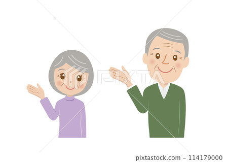 Senior couple, guide, cute 114179000