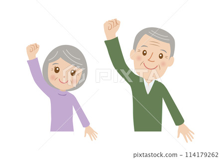 老夫妻好啊!盡力而為,可愛 老夫妻好啊!盡力而為,可愛 114179262