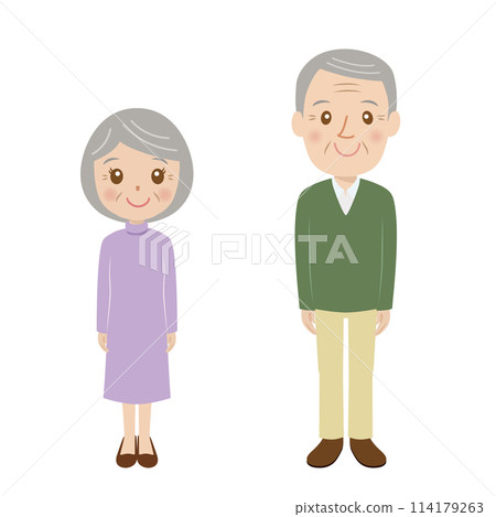 Senior couple 114179263