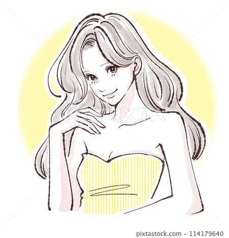 婦女和女孩插畫素材 婦女和女孩插畫素材 114179640