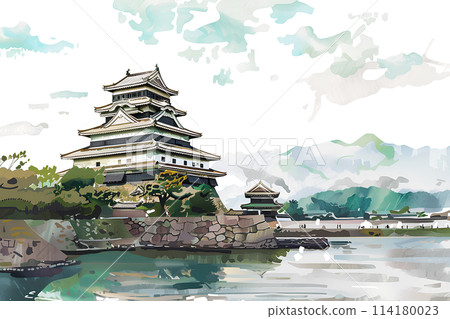 松本城的景色 114180023