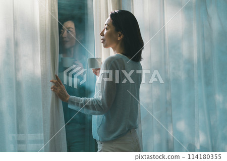 female, lady, woman 114180355