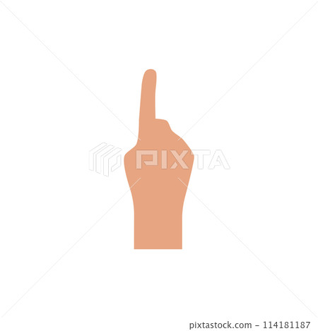 Hand gesture symbol-插圖素材 [114181187] - PIXTA圖庫