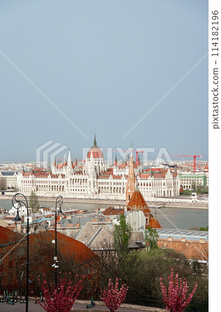 Budapest Cityscape Along the Danube River Budapest Cityscape Along the Danube River 114182196