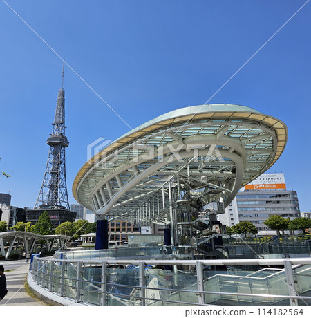 Nagoya City Sakae TV Tower Chunichi Building Oasis 21 114182564