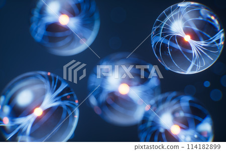 Physics quantum and scientific background, 3d Physics quantum and scientific background, 3d 114182899