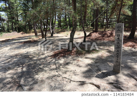 The lowest mountain in Japan, Mt. Ontake (in the Swan Pine Grove) 114183484