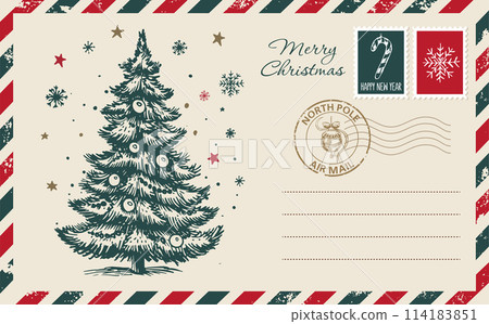 christmas, tree, vector 114183851
