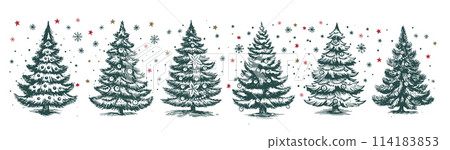 christmas, christmas tree, tree 114183853
