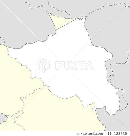 Location map of Ladakh is a state of India 114183886
