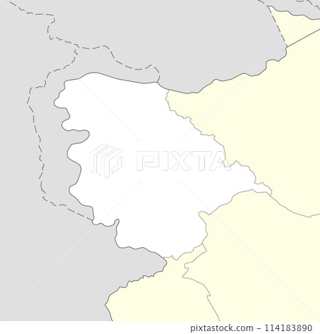 Location map of Jammu and Kashmir is a state of India 114183890