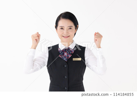 中女制服握拳頭泵 114184855