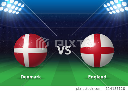 Denmark vs England. Europe soccer tournament 2024 Denmark vs England. Europe soccer tournament 2024 114185128