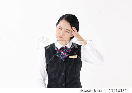 中年女性擔心製服問題 114185214