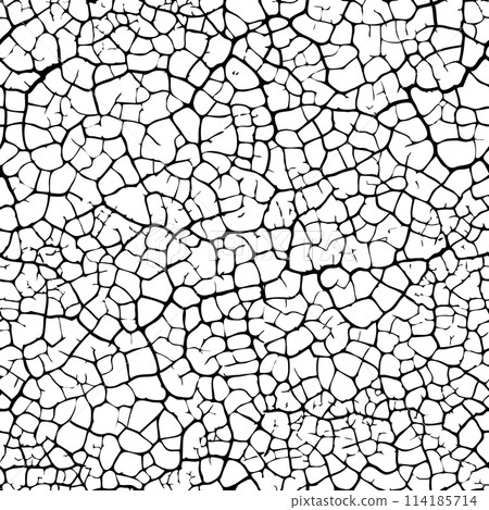 Abstract Cracked Desert Earth Texture Pattern. Seamless pattern Abstract Cracked Desert Earth Texture Pattern. Seamless pattern 114185714
