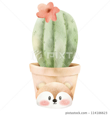 Cactus watercolor clipart-6 Cactus watercolor clipart-6 114186623