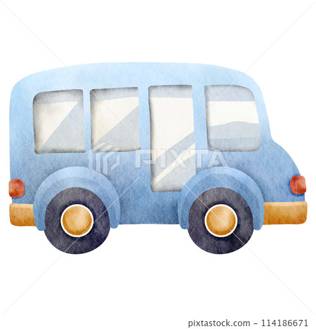 Van watercolor clipart Van watercolor clipart 114186671