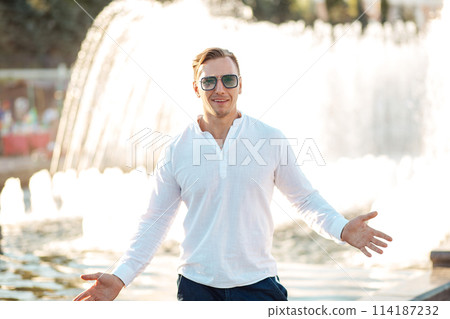 Portrait of a young confident man 114187232
