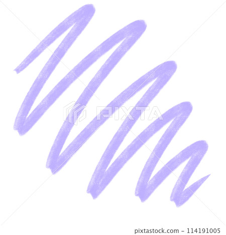 Purple Marker Purple Scribble Maker Purple Pencil Scribble Purple Artistic Scribble Outline Hand Drawn Marker Pen 114191005