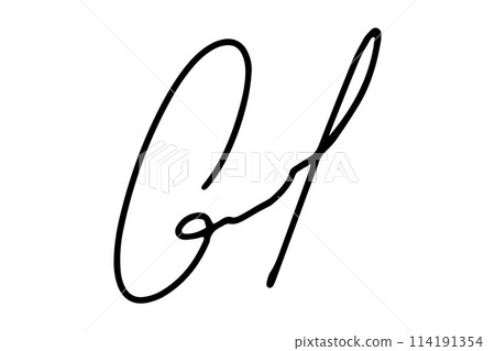 Fake hand drawn autographs . Handwritten signature scribble for business certificate or letter. Vector isolated illustration Fake hand drawn autographs . Handwritten signature scribble for business certificate or letter. Vector isolated illustration 114191354