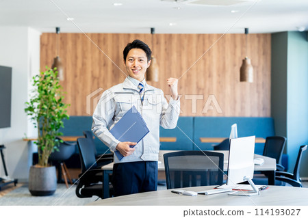 business person in work clothes 114193027