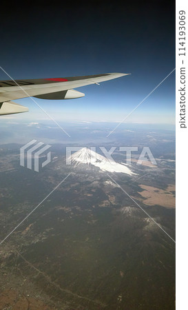 從空中看富士山 114193069