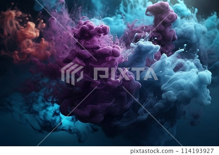background with space for text. Generative AI. 114193927