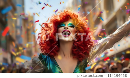LGBTQ Pride Celebrating Diversity and Love in the Face of Advers 114194438