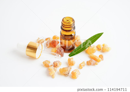 Frankincense or olibanum aromatic resin used in incense and perfumes. 114194711
