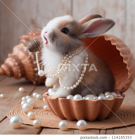 Singing rabbit 114195353
