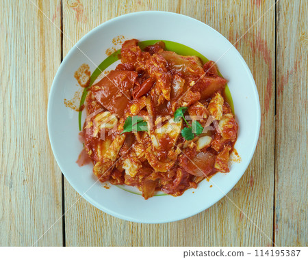 Basque fish stew Basque fish stew 114195387